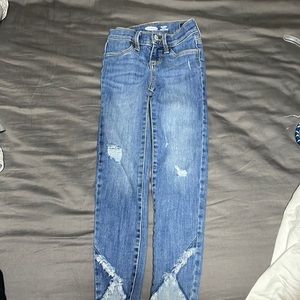 Blue jeans. Light wear. Smoke free home. Like new.